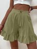 2025s Women's Outdoor Wear, Casual Wide-Leg Loose Shorts, 2025 Summer New High-Waisted Shorts For Women_ecoleips.com