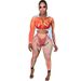 Women's Clothing Printed Cardigan & Slim-Fit Pants Set - Autumn/Winter Streetwear Two Piece Outfit_ecoleips.com