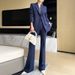 Advanced And Competent Suit Jacket, Interview Work Uniform, Host Professional Attire, Female_ecoleips.com