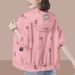 Summer Fashion Sunscreen Clothes, Leaf Explosion Sunscreen Clothes, Breathable Light Jacket Loose Version_ecoleips.com