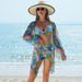 Women's Clothing Fashion High End Sexy Bikini Bikini Three Piece Women's Swimsuit Multi Color Printed Women's Swimsuit_ecoleips.com