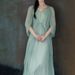 In Stock: Mulberry Silk, Genuine Silk Shunyu| Pleated Large Skirt Hem| Greek Goddess Style Elegant Dress For Summer_ecoleips.com