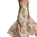 Summer Off-Shoulder Suspender Dress European And American Style Flattering French Elegant High-End Beach Vacation Women's Fashion_ecoleips.com