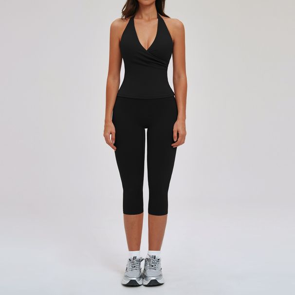 Women's Clothing Women's Brushed Yoga Set Casual Loose Fashion Outdoor Sports Three Piece Long Sleeved European American Style_ecoleips.com