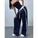 Women's Clothing Digital Printing Casual Pants New Loose Trend Long Pants_ecoleips.com