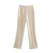 Women's Clothing Work Vest Trousers Straight Pants_ecoleips.com