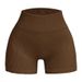 Women's Clothing Yoga Clothes Seamless Sports Shorts Hip Lift Running Fitness High Waist Threaded No Embarrassing Line Shorts Women_ecoleips.com