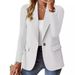 Autumn Long-Sleeved Solid Color Cardigan With Small Suit Jacket-Versatile Women's Fashion_ecoleips.com