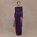 Women's Off-Shoulder Knotted Evening Dress Sexy Long Slim Fitting Exclusive_ecoleips.com