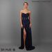 2026 European And American Party Dress, Ins Sequin Big Hem Strapless Sexy Fashion Slit Dress_ecoleips.com