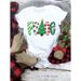 New Clothing: Ladies' Tops With Christmas Tree, Santa Claus, And Letter Prints, Cute Women's T-shirts_ecoleips.com