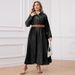 Women's Clothing Plus Size Women's Denim Long Dress Style Winter Fashion Open Chest Collared Clothing For Formal & Casual For Women_ecoleips.com