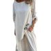 Cross-Border Summer European And American Foreign Trade Women's Clothing Robe Long Pants Loose Solid_ecoleips.com