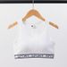 Women's Clothing Sports Bra High Strength Shockproof Outdoor Running Fitness Gathered Shaping No Steel Ring Letter Vest Beautiful Back Bra_ecoleips.com