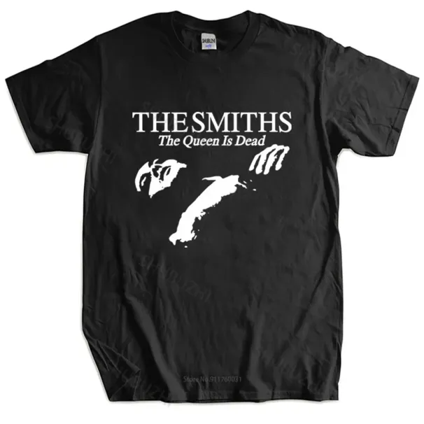 Morrissey O-Neck Short Sleeve Black Tshirts Tops The Smiths T-Shirt Indie Aesthetic Clothes Harajuku Streetwear Casual Tees_ecoleips.com