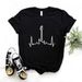 European And American Cross-border Foreign Trade Women's Clothing, Round-neck Printed Short-sleeve T-shirt With Musical_ecoleips.com
