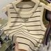 Colorfaith New 2024 Basic Bottoming Striped Chain Elasticity Vests Women Tank & Camis Autumn Winter Wild Crop Short Tops V3420DG_ecoleips.com