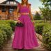 European And American Cross-Border Trade Clothing Solid Color Sexy Style Ruffled French Strap Dress Two-Piece Set_ecoleips.com