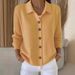 2026 European American Cross-border Knitted Cardigan With Buttons, Sweater Coat, New Autumn And Winter Solid Color_ecoleips.com