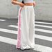 American Street Style Loose Bow Tie Wide Leg Pants Trendy Casual Dopamine Women's Bottoms Cross Border Wholesale_ecoleips.com