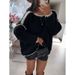 Winter And Autumn Long-Sleeved Casual Knitwear For Women, Suitable As A Top_ecoleips.com