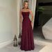Women's Clothing Strapless Backless Evening Dress_ecoleips.com