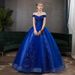 Women's Clothing Welcoming Solo Skirt Annual Meeting Host Catwalk Colorful Wedding Dress Long Student Performance Costume_ecoleips.com