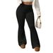 Aria Basics Cross-border European And American TK Xiyin TMU Solid Color High-Waisted Flared Elegant Women's Wide-Leg Casual_ecoleips.com