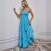 2026 Cross-Border Spring Summer New European And American Foreign Trade Women's Camisole Waist-Cinching Striped Vacation_ecoleips.com