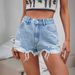 27-In Stock-35863# Cross-Border European And American Fashion Trendy Unique Distressed Denim Shorts For Women_ecoleips.com