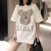 Pure Cotton Short Sleeved T Shirt For Women, Summer 2026, Loose Fit, European Style, Mid Length Top._ecoleips.com