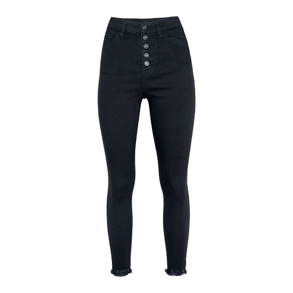Women's Clothing Spring New Ladies Jeans Solid Color Stretch Leggings_ecoleips.com