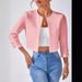Women's Clothing Fashion Casual Temperament Commuter Niche Top Round Neck Jacket _ecoleips.com