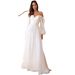 Artistic Girl's White With Double-layer Pleated Bust, Slimming Effect, European And American Style, High-waisted, Large_ecoleips.com