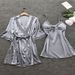 Aria Basics Aria Basics Popular Foreign Trade Pajamas, Robes, Plus-size Home Wear, Nightgowns, Supply, European And American Style_ecoleips.com