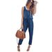 Women's Clothing Vest Waist Slimming Fashion Jeans Jumpsuit Trousers Spot_ecoleips.com