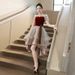 Bride's Wedding Toast 2026 New Style Petite Engagement Evening Luxurious High-End Party Dress For Women_ecoleips.com