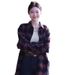 American Retro Checkered Shirt For Women, Lightweight And Loose-Fitting, Long-Sleeved Top With A Casual Style, Suitable_ecoleips.com