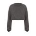 AD700 European American INS Autumn And Winter New Cross-border Round-neck Loose Slim-fit Rolled-edge Casual Comfortable_ecoleips.com