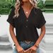 2026 Spring Summer European And American Cross-Border Independent Station New Women's Fashion Casual Solid Color_ecoleips.com