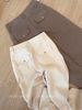 Old Money Style High-end Temperament Rice Apricot Tencel Linen Straight-leg Pants Women's Summer Drape Loose And Thin Casual Pants_ecoleips.com