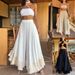 Women's Clothing Casual Bell Bottom Pants Tassel Decoration Elegant Commuting Single Piece Trousers Female_ecoleips.com