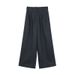 Suitable For All Seasons CLEAN SPACE Simple Breathable Linen 2025 New Korean Style Casual Pants For Women 53963_ecoleips.com