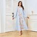 Women's Elegant Fashionable And Luxurious Beaded Sequined Party Dress Muslim Fashion_ecoleips.com