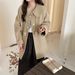 girl 2025 Autumn Winter New Double-Sided Wool Coat For Women, Mid-Length Loose Slimming Woolen Jacket_ecoleips.com