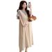 Summer New Korean Fashion 2-Piece Maternity Dress For Pregnant Women_ecoleips.com