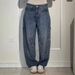 Women's Clothing Spring New Simple Loose Straight Jeans Women_ecoleips.com