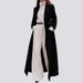 New Women's Clothing Casual Long Solid Color Warm Woolen Coat Coat_ecoleips.com