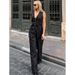 Stripe V-Neck Fashion Versatile Casual Autumn Two-Piece Set With High Waist For Women_ecoleips.com
