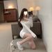 Sexy Off-shoulder Women, New Autumn Winter Style, Off-shoulder, Pure And Alluring, Slim-fitting, Bodycon Dress For Hot_ecoleips.com